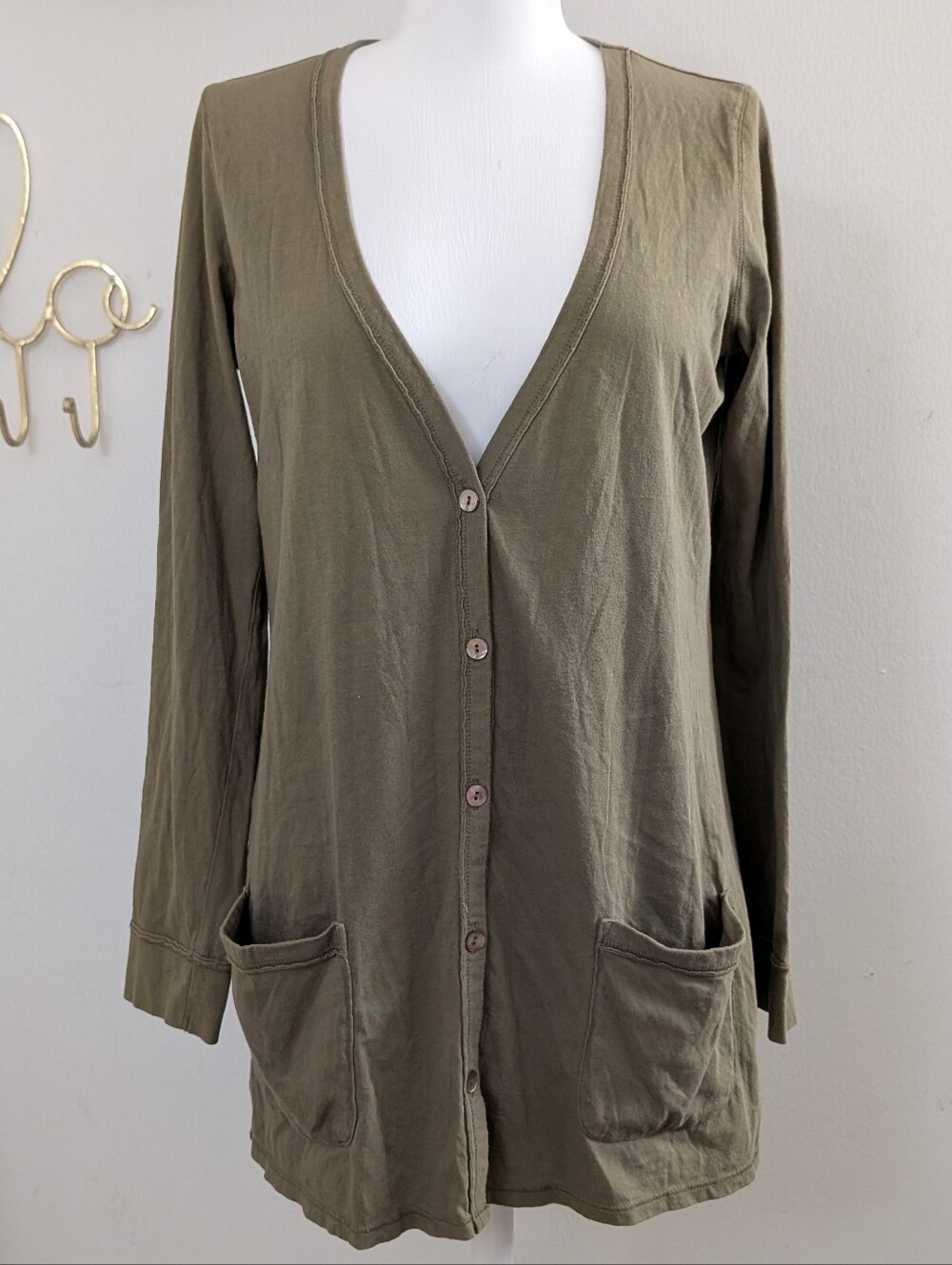 J. Jill summer's edge long cardigan